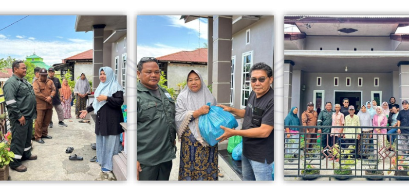 Pemberian Bantuan Paket Sembako Lebaran Idul Fitri Untuk Masyarakat