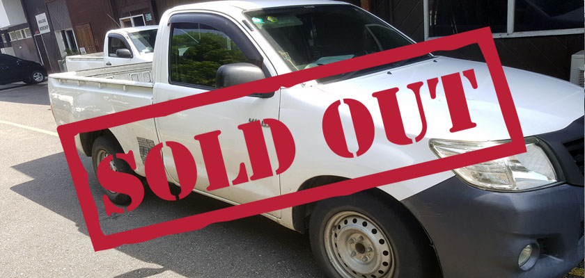 Pick Up Toyota Hilux Single Cabin 2013