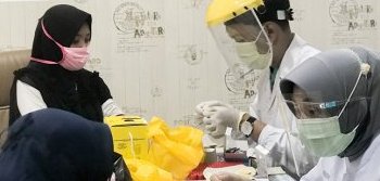 Gambar Rapid Test massal PT Vadhana International