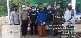 Gambar Kunjungan ke Panti Asuhan di Bayung Lencir